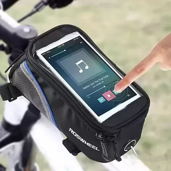 Bolso Protector Estuche Celular Impermeable Bicicleta - Imagen 5