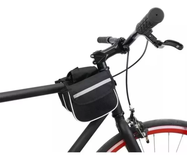 Alforja Delantera De Bicicleta Bolso Impermeable - Imagen 4