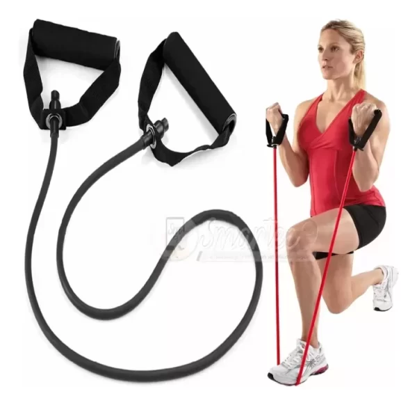 Kit Entrenamiento Fitness Pilates Yoga Mat + Bandas P/hogar - Imagen 2