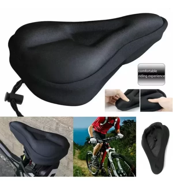 Funda Cubre Asiento Con Gel Para Bicicleta - Imagen 4