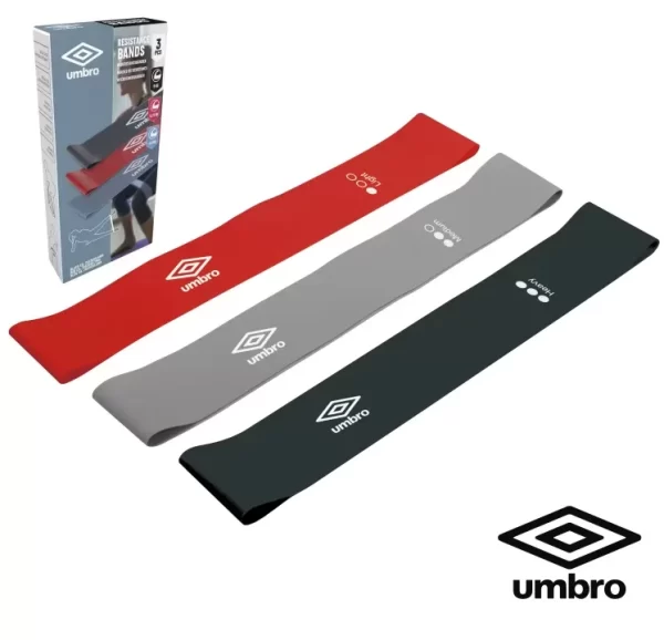 Set Miniband X3 Umbro Pro Bandas Elásticas