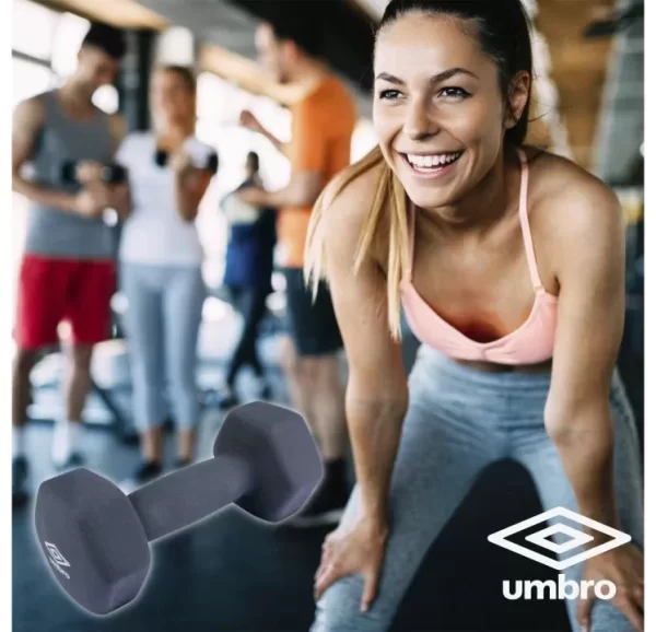 Mancuerna Umbro Pro Neopreno Musculación Gym - Kilajes - Imagen 10