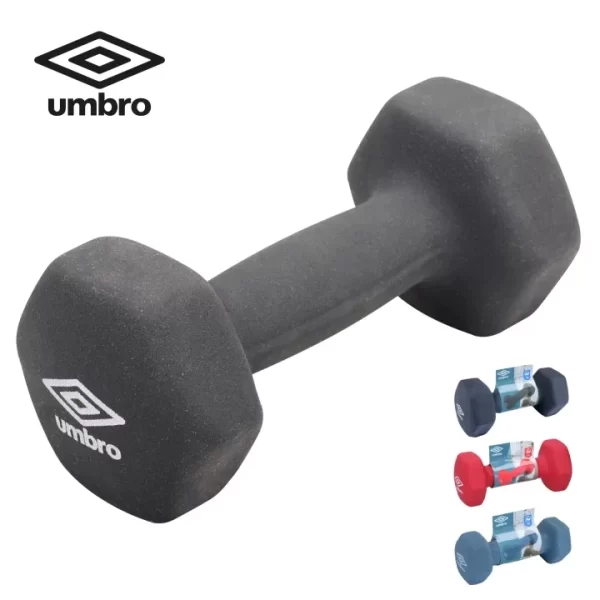 Mancuerna Umbro Pro Neopreno Musculación Gym - Kilajes