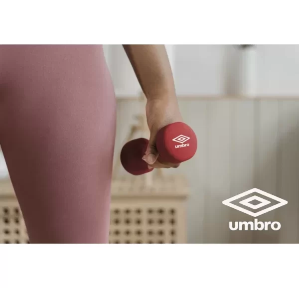 Mancuerna Umbro Pro Neopreno Musculación Gym - Kilajes - Imagen 5