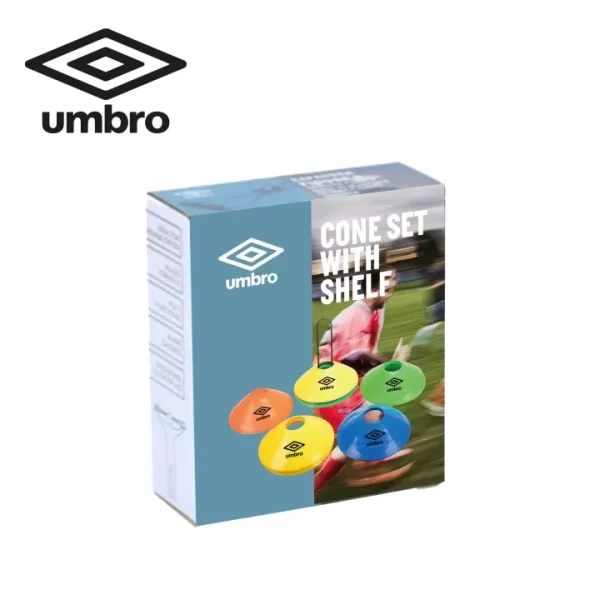 Set 50 Conos Umbro Pro Tortuga + Soporte - Imagen 3