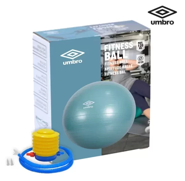 Pelota Pilates Umbro Pro 75cm Fitball + Inflador - Imagen 3