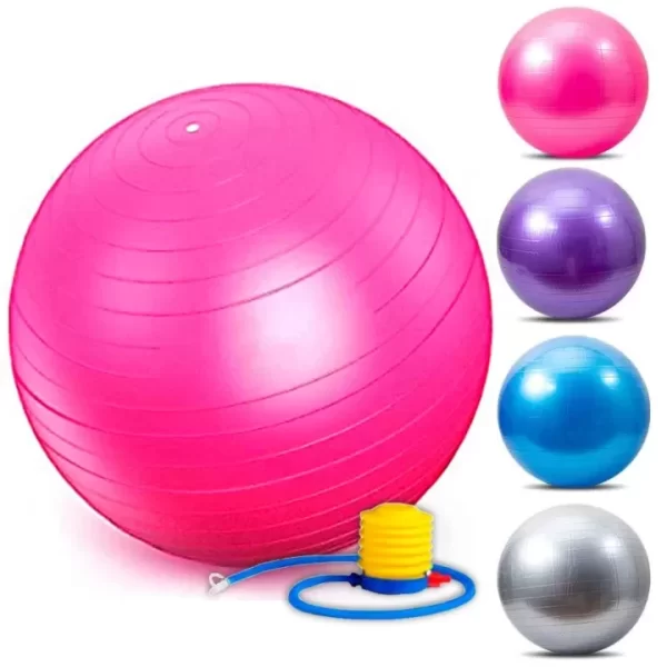 Pelota de Pilates 65 cm + Inflador Pilates